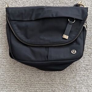 lululemon athletica Classic Black Crossbody Bag